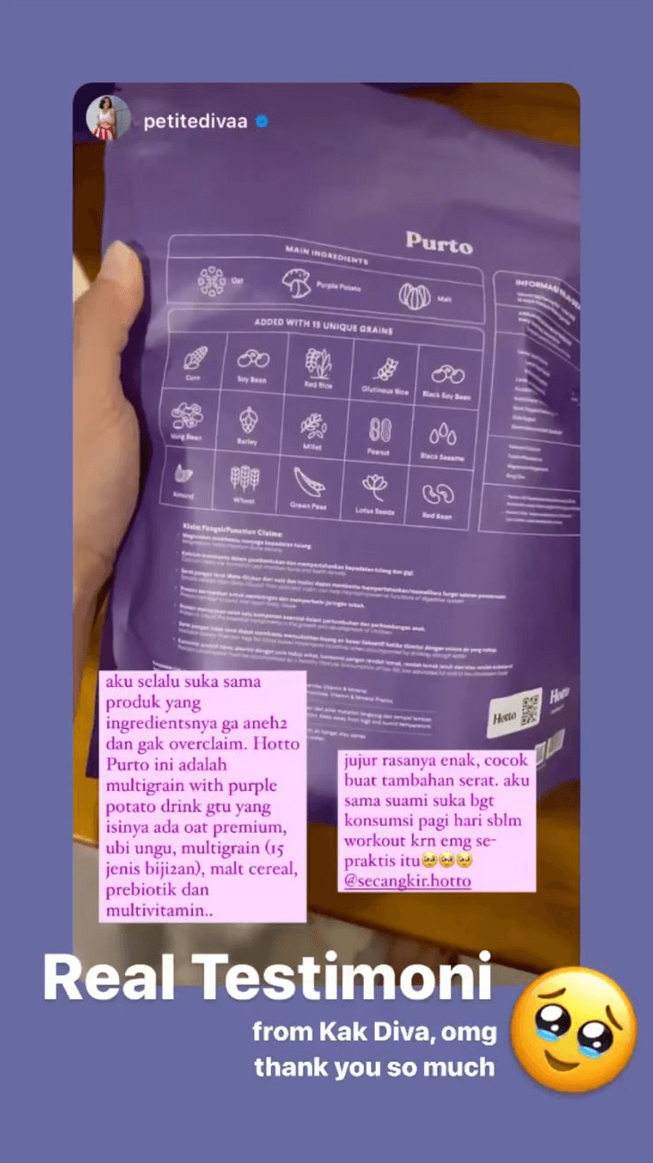 Petite diva Testi