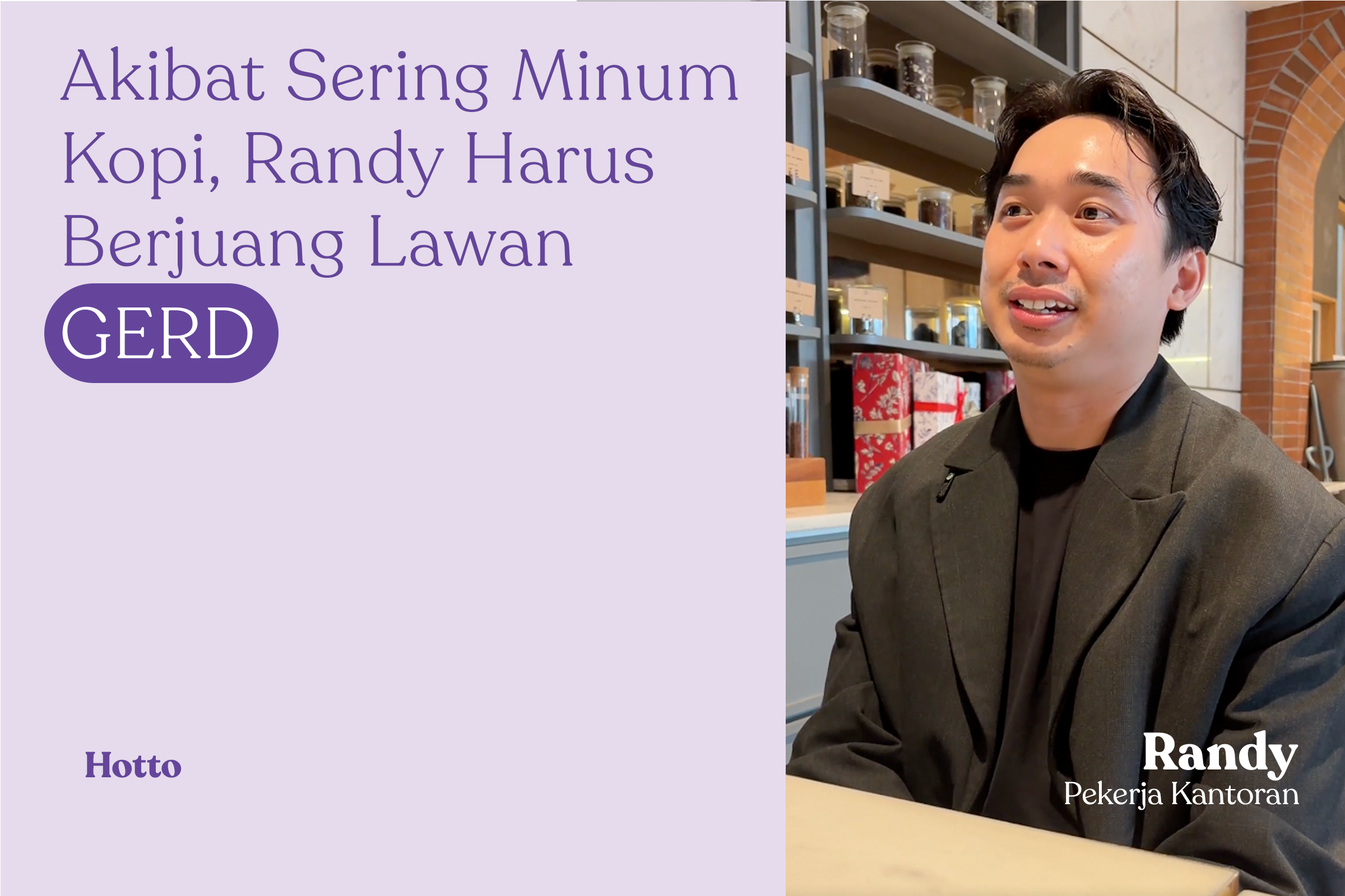 Akibat Sering Minum Kopi, Randy Harus Berjuang Lawan GERD