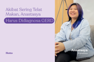 Akibat Sering Telat Makan, Anastasya Harus Didiagnosa GERD