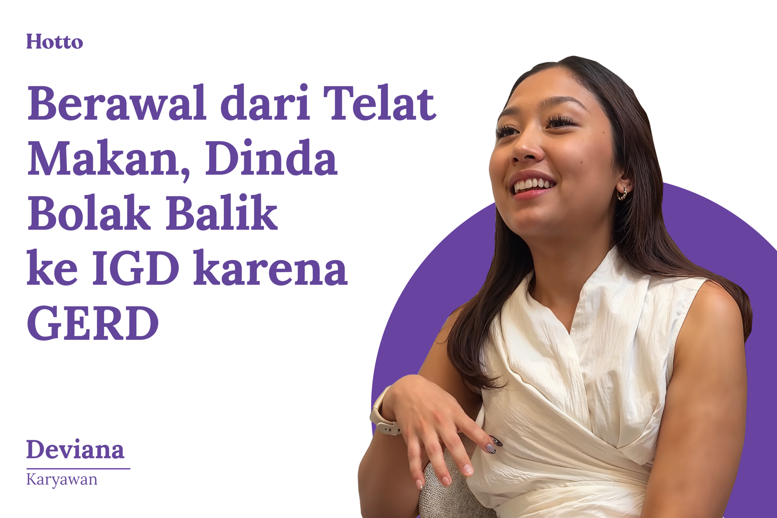 Awalnya Telat Makan, Kini Dinda Bolak Balik ke IGD karena GERD