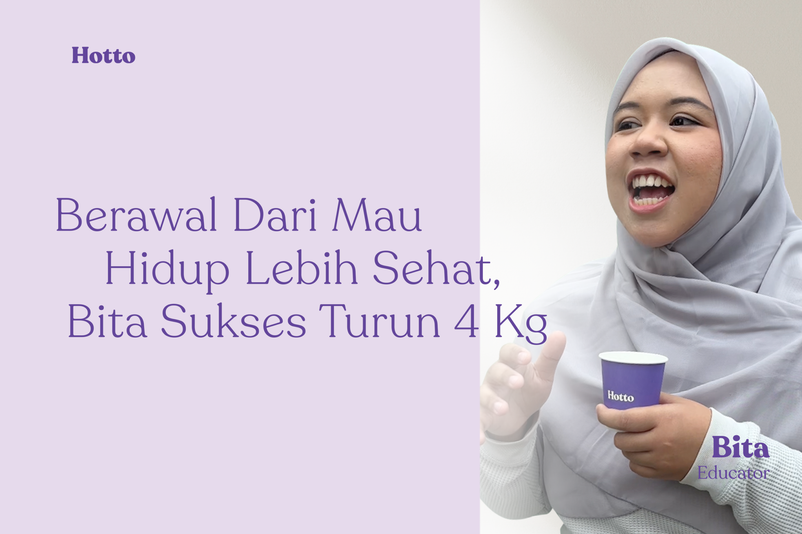 Berawal Dari Mau Hidup Lebih Sehat, Bita Sukses Turun 4 Kg