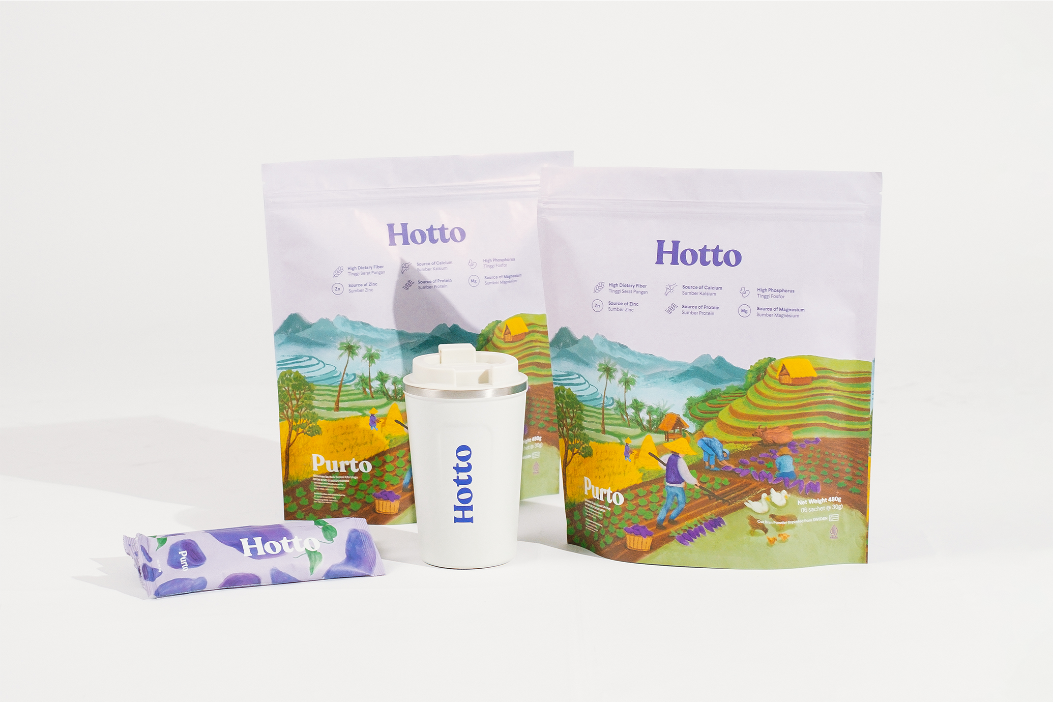 Rahasia Usus sehat dengan Probiotik, Prebiotik, dan Postbiotik 3 Hotto Purto Teman Prebiotik Kamu