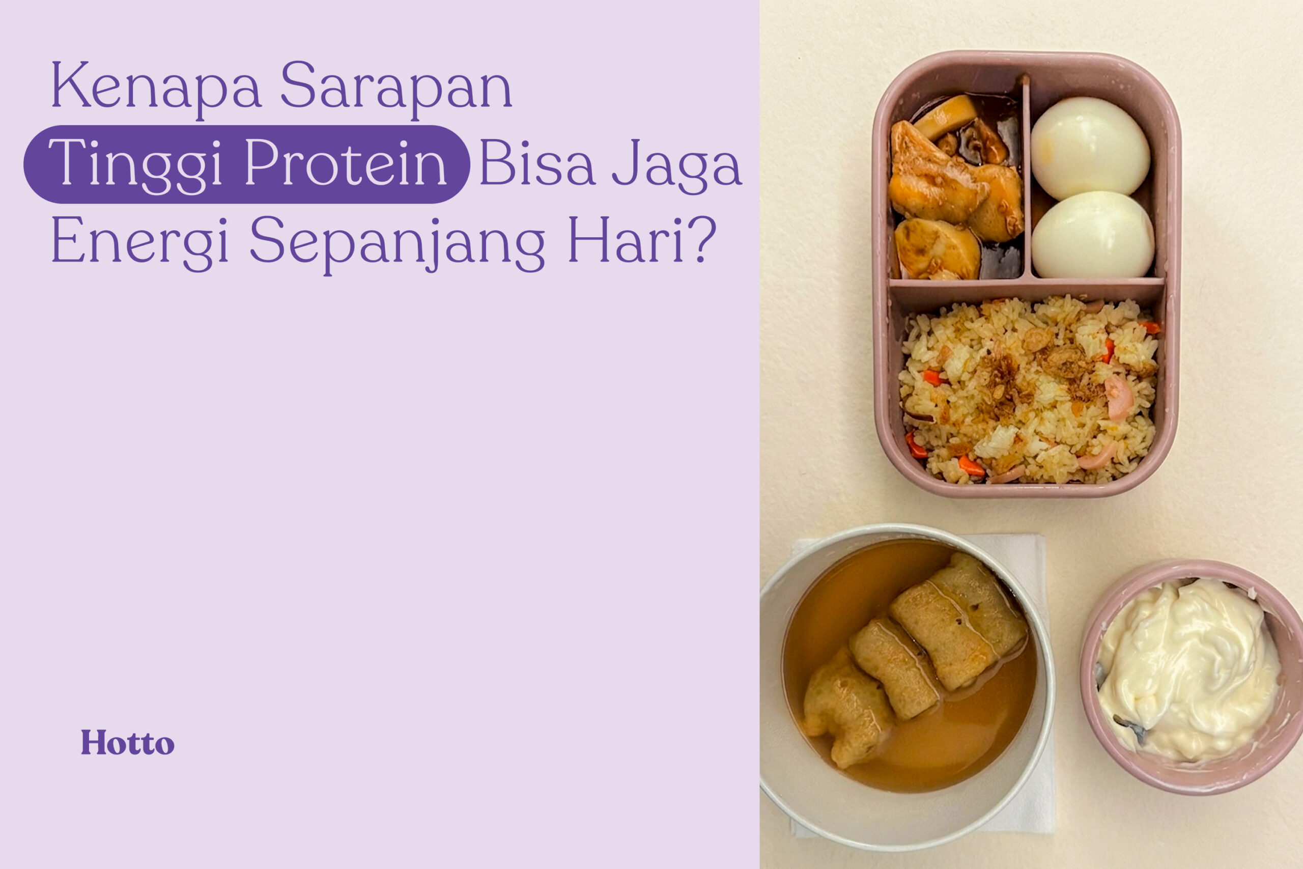 Kenapa Sarapan Tinggi Protein Bisa Jaga Energi Sepanjang Hari