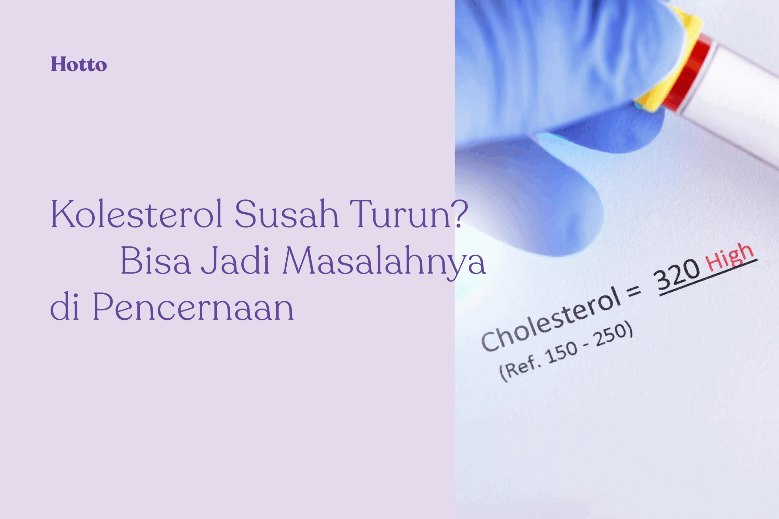 Kolesterol Susah Turun Bisa Jadi Masalahnya di Pencernaan