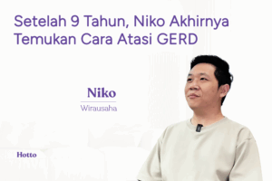 Setelah 9 Tahun, Niko Akhirnya Temukan Cara Atasi GERD