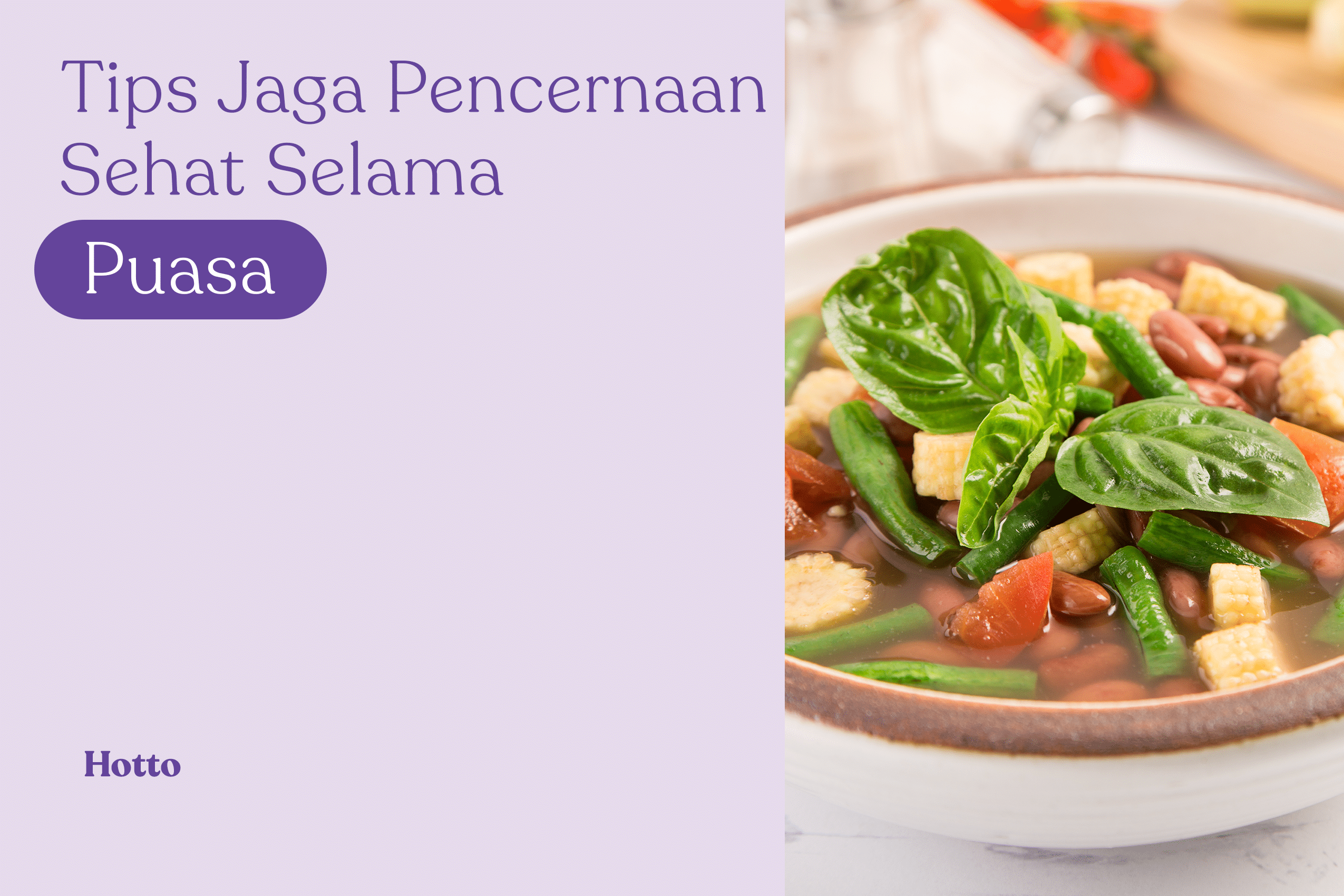 Tips Jaga Pencernaan Sehat Selama Puasa